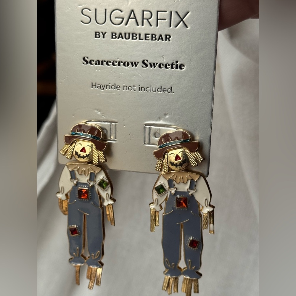 SUGARFIX Multicolor Scarecrow Drop Earrings